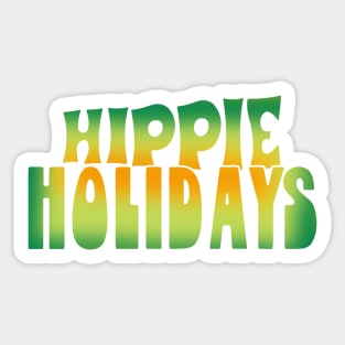 HIPPIE HOLIDAYS ♥ Sticker